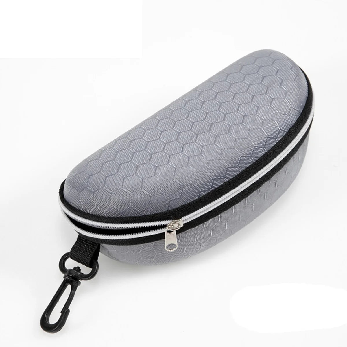 Zipper Hard Shell Sunglasses Case and Glasses Box with Plastic Hook for Portable Travel Glasses Case. Sunglasses Case Can Hang