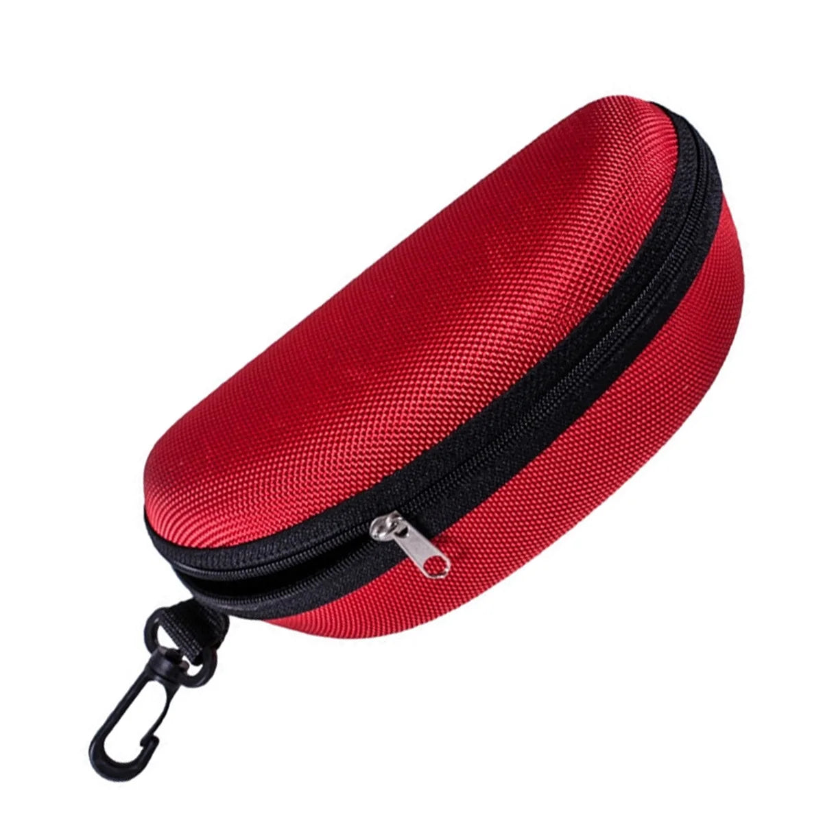 Zipper Hard Shell Sunglasses Case and Glasses Box with Plastic Hook for Portable Travel Glasses Case. Sunglasses Case Can Hang