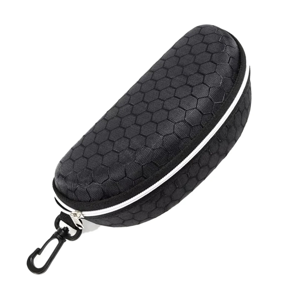 Zipper Hard Shell Sunglasses Case and Glasses Box with Plastic Hook for Portable Travel Glasses Case. Sunglasses Case Can Hang